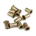 thumbnail image 2 of Mobutofu 100 Pcs Écrous à Rivets Assortiment Écrous Plats en Acier au Carbone pour Décoration, 2 of 7