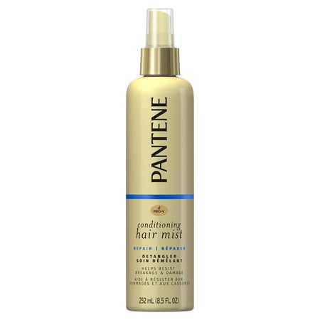 Pantene Pro-V Nutrient Boost Repair & Protect Conditioning Mist Damage Resisting Detangler, 8.5 fl (Best Way To Curl Short Hair Overnight)