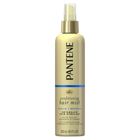 Pantene Pro-V Nutrient Boost Repair & Protect Conditioning Mist Damage Resisting Detangler, 8.5 fl (Best Natural Conditioner For Color Treated Hair)