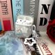 thumbnail image 2 of Kawaii Rabbit Star Clear Headphone Case Compatible with AirPod 3rd Generation, 2 of 3