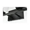 thumbnail image 6 of Living District Merrick 2 Light Black And Clear Bath Sconce, 6 of 6
