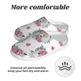 thumbnail image 6 of Disketp Cartoon Poodle Dog Women's Men's Slippers Plush Slip-On House Slipper for Winter Indoor Soft Cushion Non-slip Fluffy Slides Slippers-13, 6 of 7