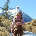 thumbnail image 2 of Fleece Lined Snow Bunny Beanie for Kids, Warm Winter Hat for Boys & Girls, 1pc, 2 of 2