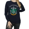 thumbnail image 3 of Harry Potter Womens Slytherin Crest Sweatshirt, 3 of 5