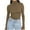 Coffee, variant on VEKDONE Womens Long Sleeve Undershirts Tops Solid Color Slim Milk Silk Blouse Fall Winter Soft Comfy Tight Top Plus Size Mock Neck Pullover Tops Housewear Shirts Beige S