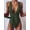 Army Green, variant on Summer Beach Knot Front Plunging One Piece Swimsuit - Deep V Neck Wrap Design with Side Cutouts