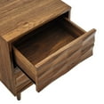 thumbnail image 4 of Modway Vespera 2-Drawer Nightstand in Walnut, 4 of 7
