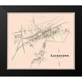 thumbnail image 2 of Woolman 13x12 Black Modern Framed Museum Art Print Titled - Eatontown New Jersey Landowner - Woolman 1878, 2 of 5