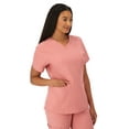 thumbnail image 4 of Hanes Women's Comfort Fit Short Sleeve V-Neck Scrub Top, Style HSW107, Sizes up-to 3XL, 4 of 9