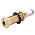thumbnail image 4 of 1x Conector De Salida De Guitarra, Cilindro De Latón Extremo Conector De Salida Conector Hugo Guitarra Endpin Jack, 4 of 7