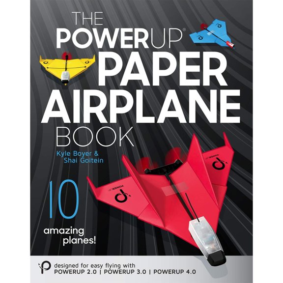 Libro Guía de Aviones de Papel POWERUP para POWERUP 2.0 y 4.0