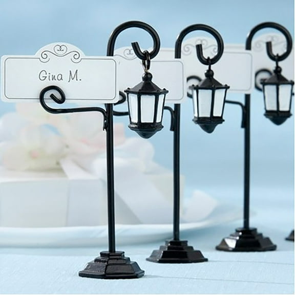 Chmadoxn 6PCS Street Lamp Labeling Cards for Reminders,Weddings Place Cards, Food Signs, Party Supplies, Table Numbers, and Special Event Decoration