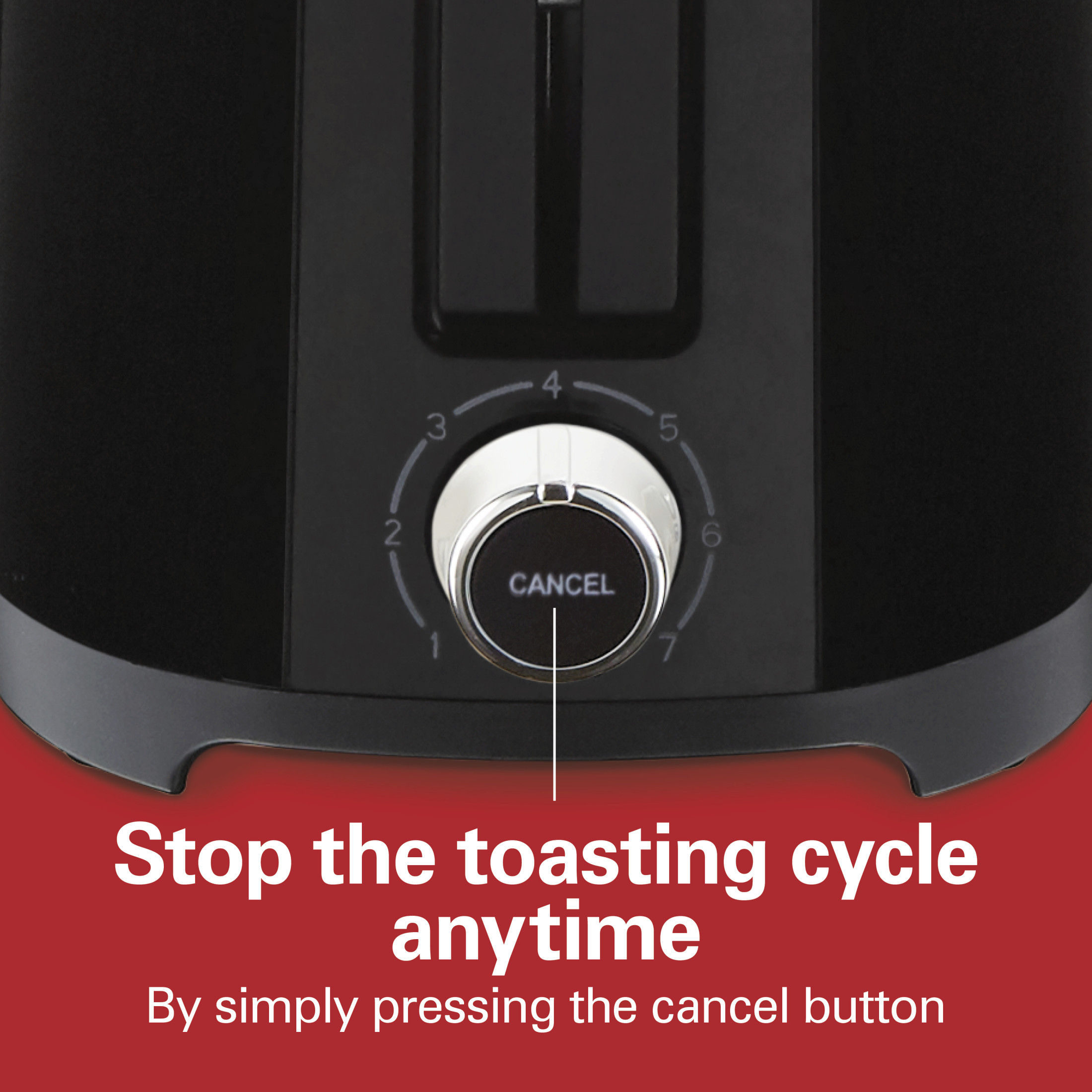 Hamilton Beach 2-Slice Toaster with Extra-Wide Slots, Black photo 4