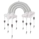 thumbnail image 1 of Decoración infantil Nubes Gotas de lluvia Decoración colgante Baby Shower Cumpleaños de bebé, 1 of 3