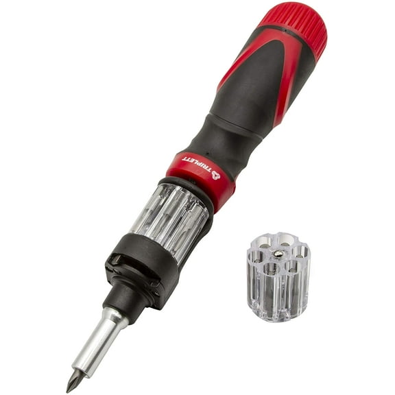MKEUDQ-TPAL-X Professional Autoloader 12-in-1 Multi-Bit Ratcheting Screwdriver