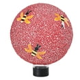 thumbnail image 5 of Gazing Ball,Mosaic Glass Gazing Ball,Garden Sphere with Bee Design,Colorful Outdoor Decor for Patio and Yard, 5 of 7