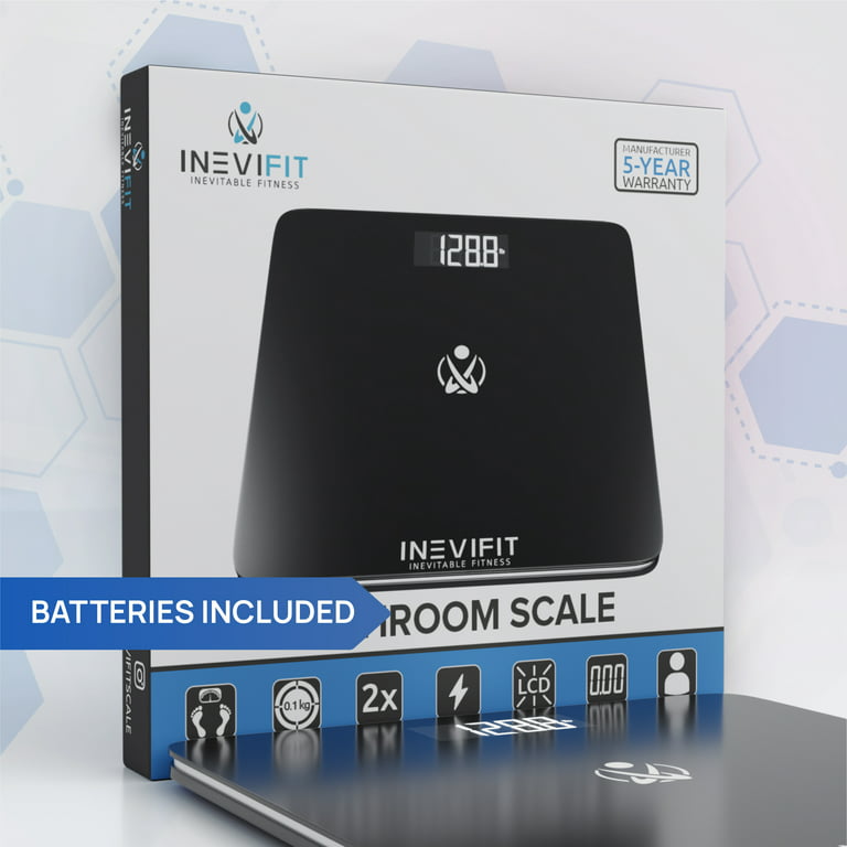 INEVIFIT Premium Bathroom Scale, Highly Accurate Digital Bathroom Body Scale,  Precisely Measures Weight up to 400 lbs - AliExpress
