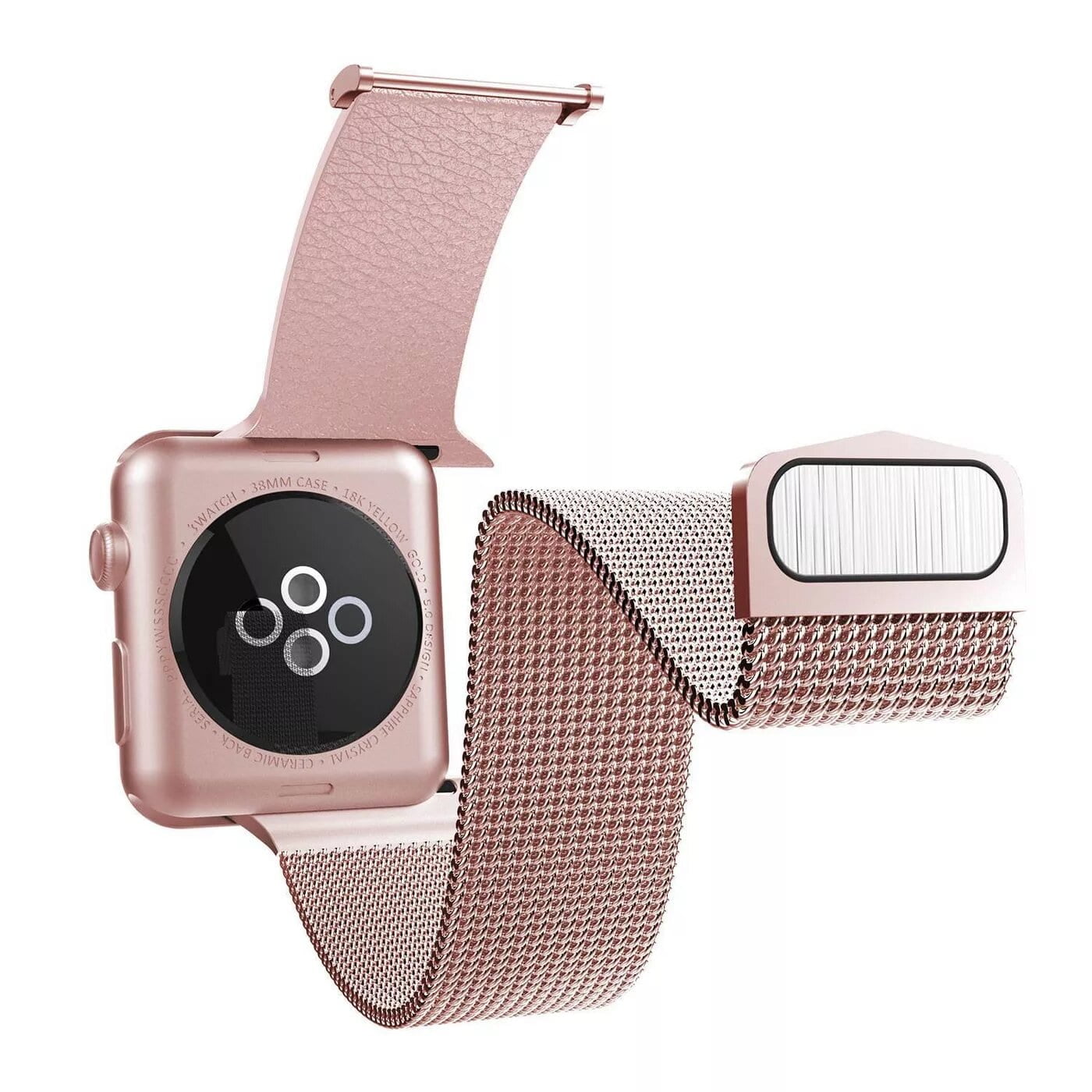 x doria apple watch mesh band