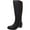 Dark Brown, variant on Easy Spirit Womens Chaza Wide Calf Leather Knee-High Boots
