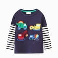 thumbnail image 2 of Gerichy Toddler Boy Long Sleeve Sweatshirt Kids Pullover Top Tractor Cotton Graphic T-Shirt 2T-8T, 2 of 7