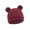 A, variant on Classical Bear Ear Infant Hat Waffles Weave Fabric Stretchy Head Cover Stretchable Caps for 0 to 2 Year Baby