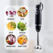 Elite Cuisine EHB1515 2-speed 500W Hand Blender with Detachable Wand