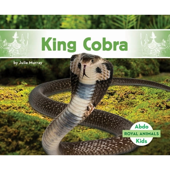 Royal Animals King Cobra, (Hardcover)