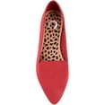 thumbnail image 3 of Journee Collection Womens Loafers 6 Red, 3 of 5