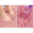 thumbnail image 4 of Bathroom Rug Non Slip Bath Mat Water Absorbent Super Soft Shaggy Chenille Machine Washable Dry Extra Thick Perfect Absorbant Best, 4 of 5