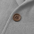 thumbnail image 6 of BELTNOV Men's Notched Lapel Blazer Jacket Casual Long Sleeve Slim Fit Jacket with Patch Pockets Gray, 6 of 6