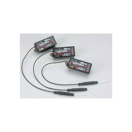 Hitec RCD 29431 Optima 6-6ch 2.4ghz Receiver 3-pack for sale online 
