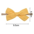 thumbnail image 6 of Eoperou Baby Headband Bow Good Elasticity Headwear Lightweight Pure Color Hair Band Hair Accessories, 6 of 8