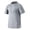 Gray, variant on LPZOOGU Men's Quick Dry Cationic Short Sleeve T-Shirt Crew Neck Solid Color Spring Summer Casual Athletic Tops
