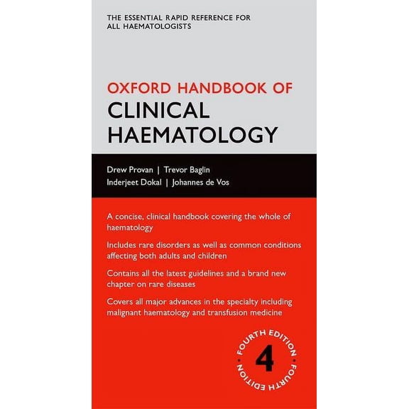 Oxford Handbook of Clinical Haematology, (Paperback)