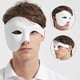 thumbnail image 1 of Máscara de media cara fantasma Máscara veneciana fantasma para fiesta de Halloween (blanco), 1 of 6