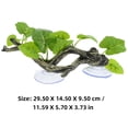 thumbnail image 2 of LABSERRON Apparence Réaliste Terrarium Plante Artificielle Modèle Résine Multi Lot de 1, 2 of 6