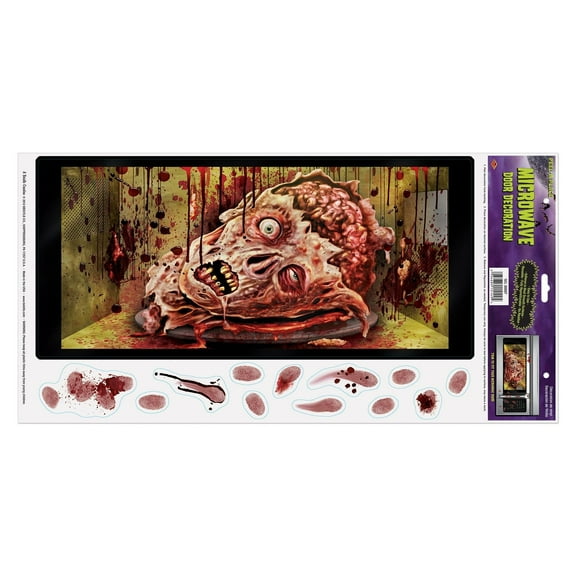 12 Pack Beistle Halloween Microwave Door Decoration