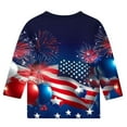 thumbnail image 5 of FamilyThread American Flag Shirt for Kids Boys Girls th of July Outfit Independence Day T-Shirt Toddler Patriotic Tee Top, 5 of 5