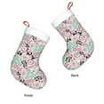 thumbnail image 3 of Balery West Cowgirl Disco Pattern Christmas Stockings with Initials, 18" Large Knit Christmas Stocking,Xmas Stocking for Kids, Holiday and Family Stocking, 3 of 7