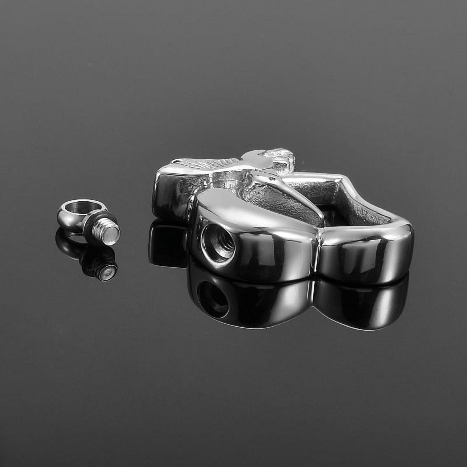 Heart Huimmingbird Mini Ashes Holder Cremation Jewelry Memorial Jewelry Cremation Urn Necklace with Funnel Kit