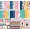 thumbnail image 2 of Inkdotpot Handmade With Love, Sewing Craft Collection Double,Sided Scrapbook Paper Kit Cardstock 12"x12" Card Making Paper Pack Of With Sticker Sheet - 16 Pages - Multicolor, 2 of 4