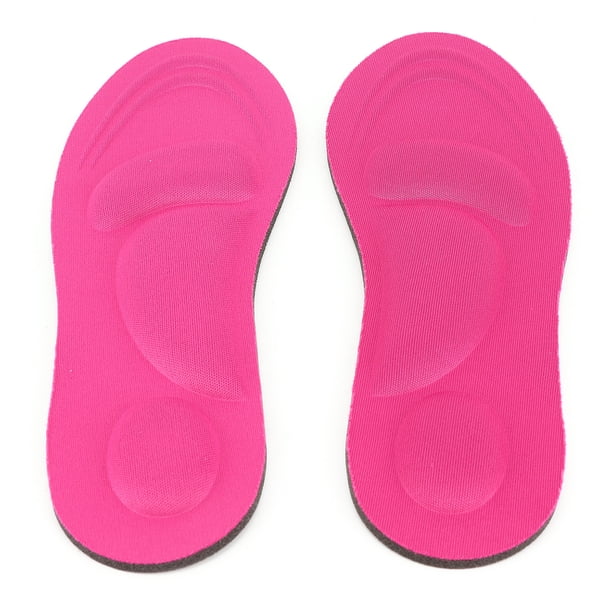 Plantillas De Esponja 4D, Plantillas De Soporte Para El Arco, Cortables, Duraderas, Transpirables, 1 Par, Tamaño 35-39, Suaves Para Mujeres, Para Caminar Y Correr, Para Estar De