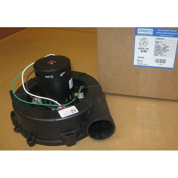 Fasco A180 Draft Inducer Blower Motor for Goodman 7021-9625 201-90601