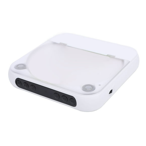 Portable CD Player, 5.3 USB Rechargeable Music Player, Small CD Player for Playing CD R, CD RW, MP3, WMA, Support Headphone Jack, Charger for Home