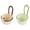 brown+green, variant on Kilougeis Under $5 2Pcs Kitchen Sink Strainer Basket, Sink Drain Strainer Self-Cleaning Faucet Hanging Filter Basket,Kitchen Sink Strainer