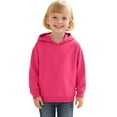 thumbnail image 4 of Kid Hoddies Kids Hot Pink Hoodies Long Sleeve Pullover Hoodie Sweatshirt Warm Fall Winter Clothes Toddler Boy Clothes 4-5 Years, 4 of 4