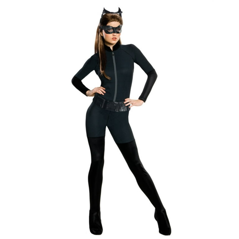 Catwoman Women s Halloween Fancy Dress Costume for Adult M Walmart