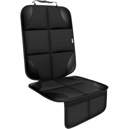 Car Seat Protector for Child Car Seat, 600D Fabric Waterproof Car Seat Cover with Non-Slip Backing, Under Baby Car Seat from Pressure Marks