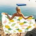 thumbnail image 5 of SPOORYYO Microfiber Beach Towel Super Lightweight and Colorful Bath Towel, Sandproof Beach Blanket, Perfect for Travel and Pool, Size 30x60 Inch, 5 of 6