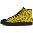 thumbnail image 3 of Aidianart Duck High Top Canvas Sneakers Womens High Top Shoes Size 11, 3 of 5